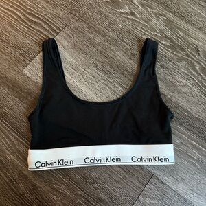 Calvin Klein Women's Black Bralette